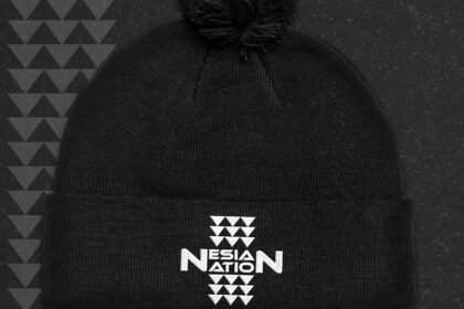 Nesian Nation Black Beanie