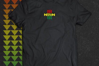 Nesian Nation reggae shirt front